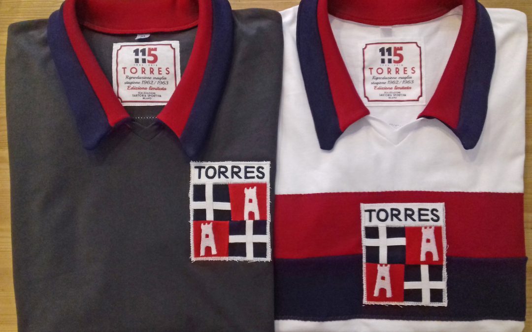 Ecco le maglie celebrative per i 115 anni della Torres!