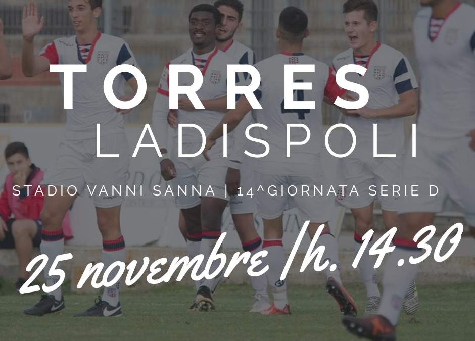 Info prevendita gara Torres –Ladispoli | 14^ serie D