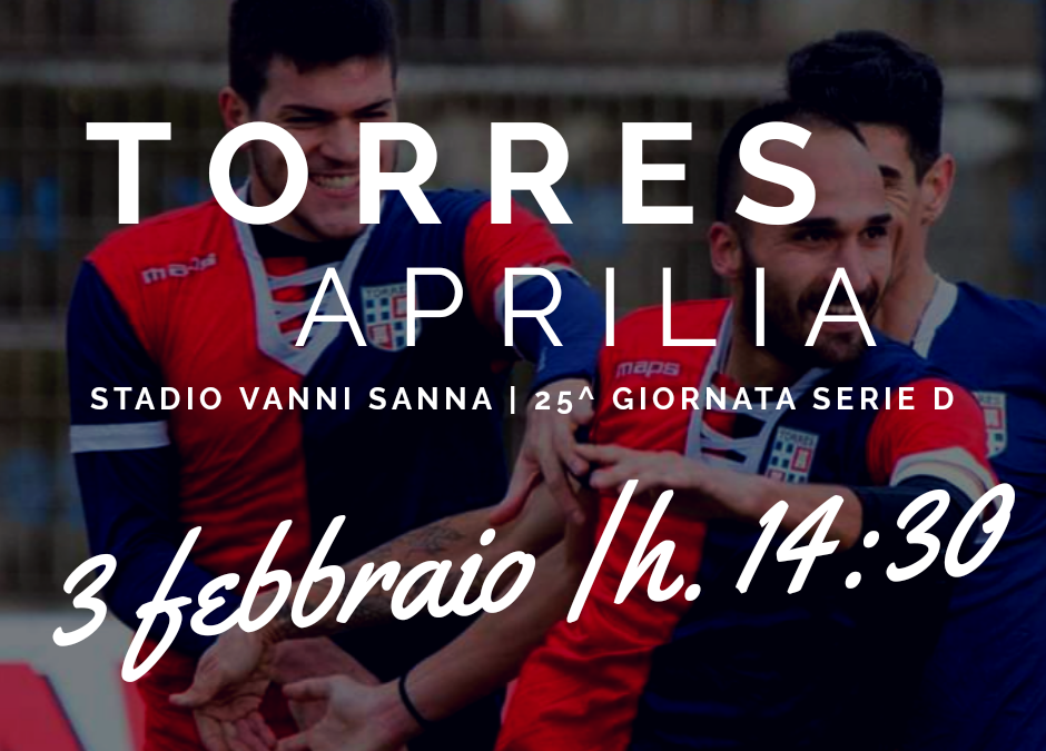 Info prevendita gara Torres – Aprilia | 6^ di ritorno serie D