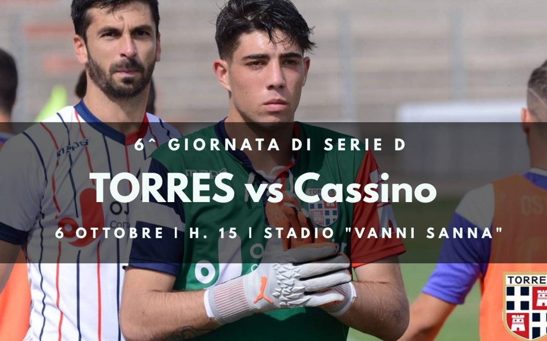 La terna di Torres – Cassino  | 6^ giornata serie D