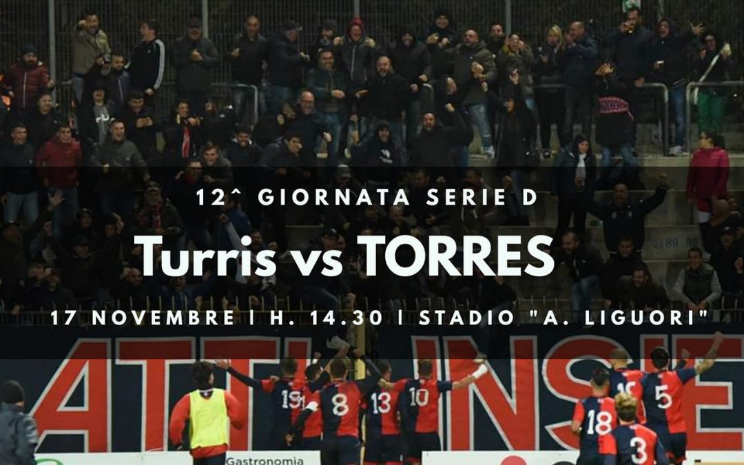 Domani partenza in vista di Turris – Torres | 12^ serie D