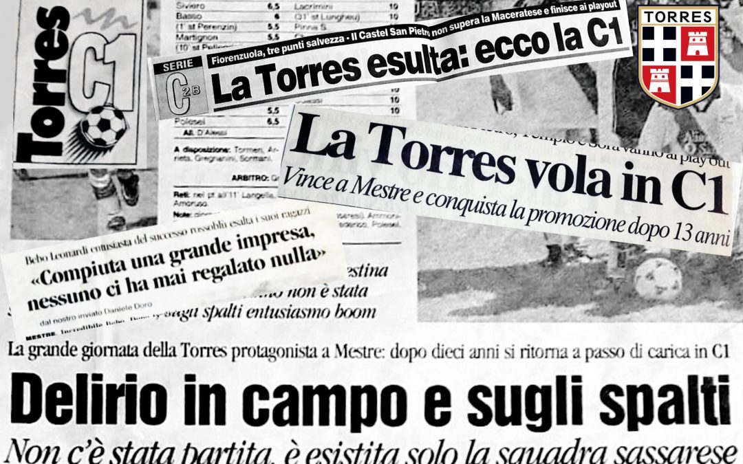 Mestre – Torres 20 anni dopo | La promozione in C1 stagione 99/00