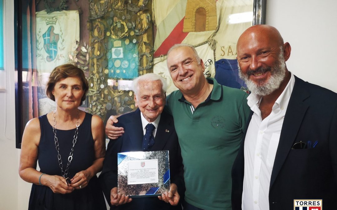 Guido Garrucciu e Gavino Musiu Presidenti Onorari della Torres