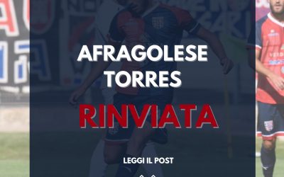 Rinviata Torres-Afragolese