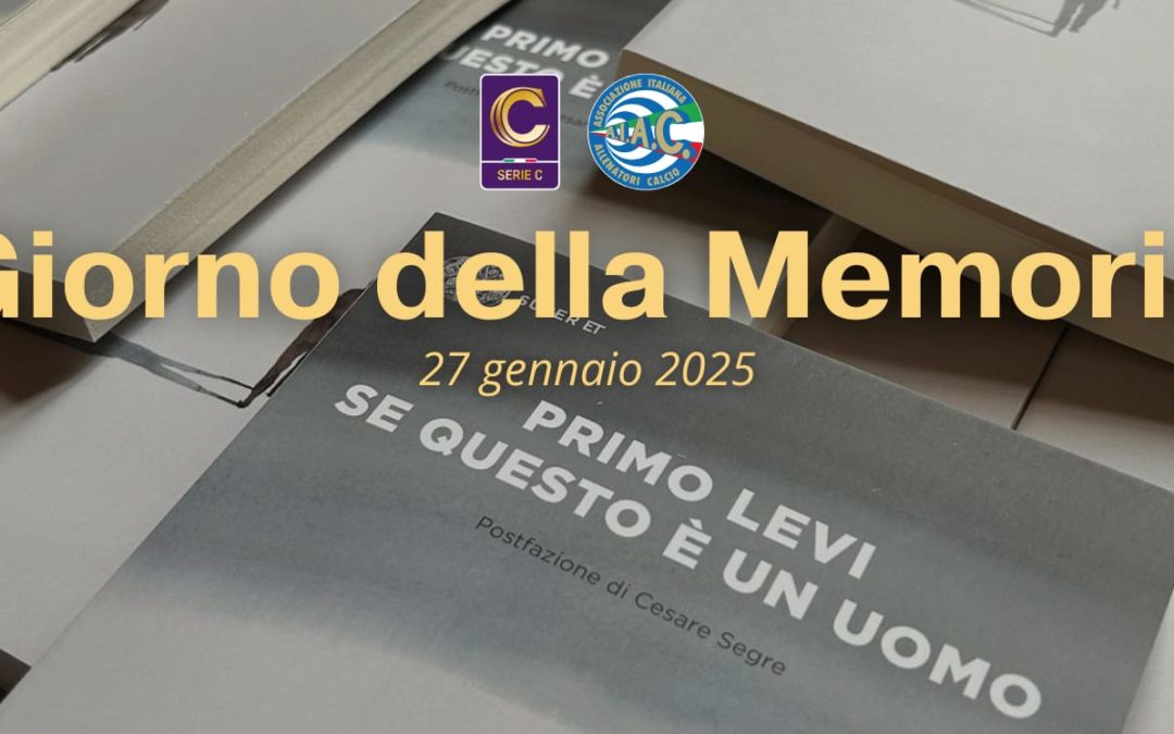 Iniziativa di Lega Pro e AIAC: agli allenatori e ai viceallenatori il libro “Sequesto è un uomo” di Primo LeviFirenze